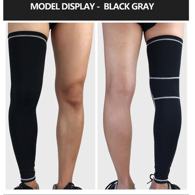 

1 pair of basketball knee pads outdoors badminton riding running gear longer breathable protective leg tight-fitting sports gloves