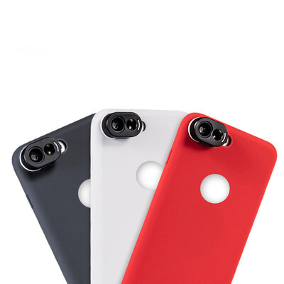 

Si Rui SIRUI iphone7P8P mobile phone wide-angle telephoto double lens two-in-one suit blush