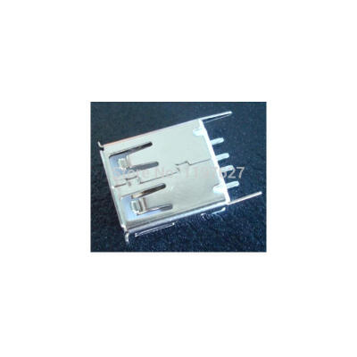 

Vertical 180 degrees USB-A female socket / USB Interface / USB connector / straight pin female 100pcs/LOT