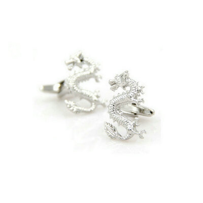 

Yoursfs® медь с позолоченные простой китайский дракон запонка мужской моды, украшения