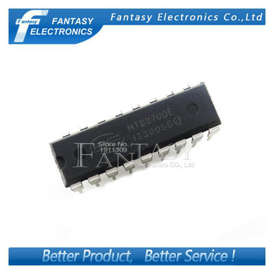 

10PCS MT8870DE DIP18 MT8870 DIP new and original IC free shipping