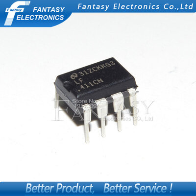 

5PCS LF411CN DIP8 LF411 DIP new&original IC free shipping