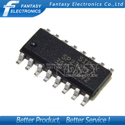 

50PCS SP232EEN SOP16 SP232 SOP SP232EN SMD new&original IC free shipping