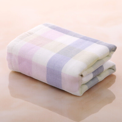 

Montagut Montagut towel home gauze cotton square square handkerchief light soft&simple&generous men&women universal blue 38g Article 34x35cm