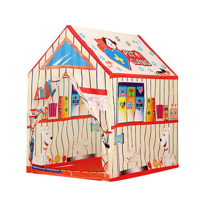 

дети играют в палатку для chirdren