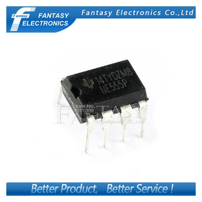 

50PCS NE555P DIP8 NE555 DIP NE555N new&original IC free shipping