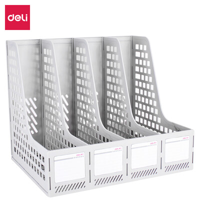 

Deli deli classic quad file frame stable structure file basket gray 27888