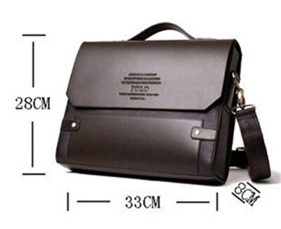 

Men polo bag fashion mens shoulder bags high quality pu leather casual messenger bag business mens travel bags