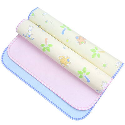 

Elephant baby elepbaby infant urine pad bamboo fiber three thickening waterproof diapers pad large 100X60CM blue pink 2