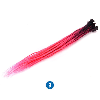 

Ombre Crochet Braids Hair 24 inch Kanekalon Dreadlocks 24 Colors Available synthetic Hair Extensions