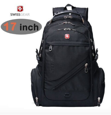 

173 inch Waterproof Swiss Gear Men Travel Bag Macbook laptop hiking backpack