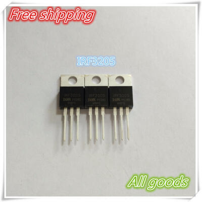 

Free Shipping 30pcs/lot IRF3205 IRF3205PBF IR TO-220 100% NEW 55V 110A 200W