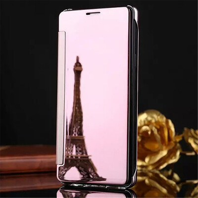 

Samsung Galaxy A3A5A7 2017 Luxury Mirror View Mirror PU Cover Flip Smart Clear Window Phone Case