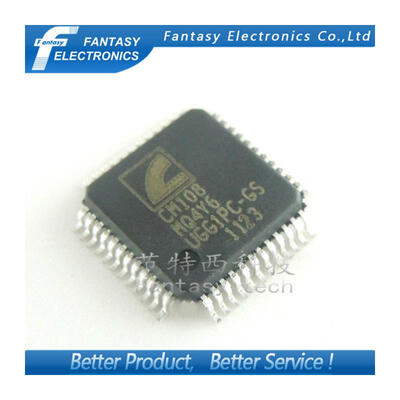 

5PCS CM108 QFP48 CM108AH QFP LQFP USB Audio I/O Controller new and original free shipping