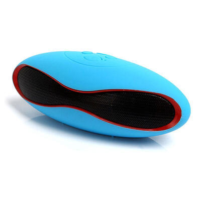 

Портативный мини-регби Bluetooth-динамик Стильная беспроводная стерео поддержка TF-карты Вставьте USB-порт Hands Free Stereo MP3-плеер