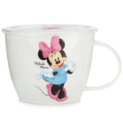 

[Jingdong Supermarket] Disney Disney Ceramic Cup Mug Cup Coffee Cup Cup City Fashion Cup (Minnie)