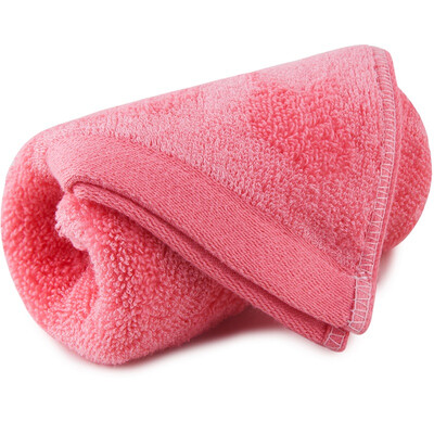 

Sanli super-soft cotton jacquard strong absorbent facial towel wash towel pink