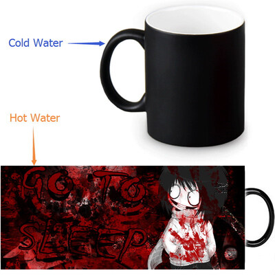 

Jeff The Killer Morphing Mug Color Change Tea Cup Волшебная молочная кружка для кофе
