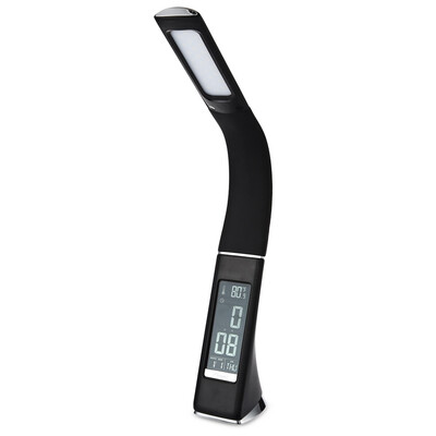 

5W 200LM Electronic VA Экран 3 уровня Dimmable LED Настольная лампа с календарем Температура Будильник