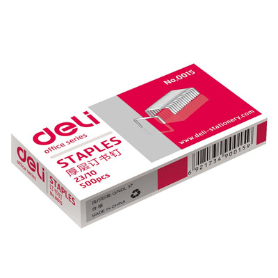 

Effective (deli) 0015 thick staples 23/10 (10 boxed)
