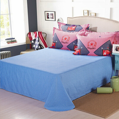 

Шэн Вэй постельные принадлежности домашний текстиль хлопковые листы хлопок саржа двуспальные кровати 230 * 250 см британский ветер