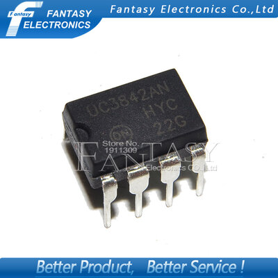 

10PCS UC3842AN DIP8 UC3842 UC3842BN DIP new and original IC free shipping