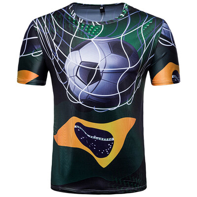 

Бразильская футбольная команда Россия 2018 Футболка Футбольная команда Кубка мира