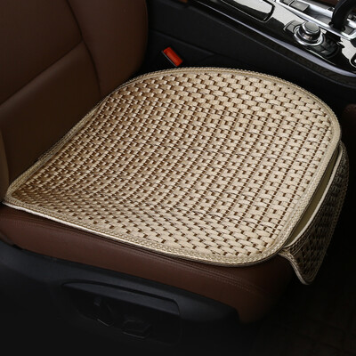 

Love green car seat cushion summer cushion cool pad single piece ice silk 3D stereo car seat cushion square square pad front seat cushion gold