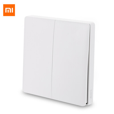 

Xiaomi WXKG02LM Aqara Smart Light Switch Wireless Version Double Key