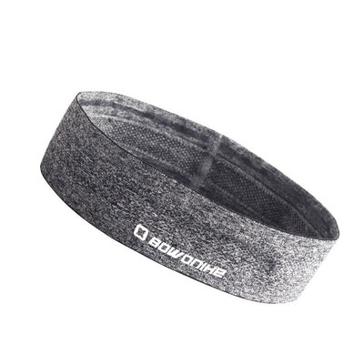 

Bowonik hair band headband sports headband men&women equipment guards running basketball fitness sweat-wicking sweat-absorbent sweatcaps gray uniform code