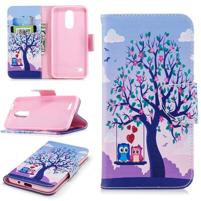 

BEFOSPEY Painting PU LeatherSoft TPU Card Slot Stand Wallet Case For LG K10201853"