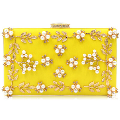 

Milisente 2018 Women Evening Bags Fashion Beaded Clutch Bag Female Wedding Clutches Purses High Quality