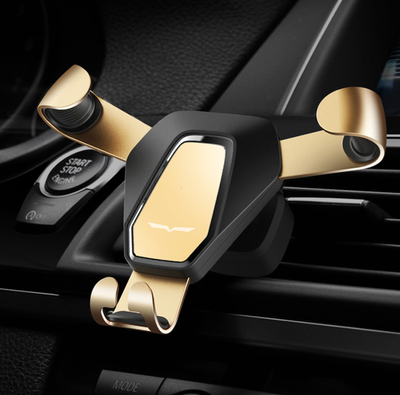 

Car Phone Holder, Gravity Universal Air Vent Smartphone Stand Auto-clamping Car Cradle Mount for iPhone X/ 8/ 7/ 6s/ Plus, Galaxy