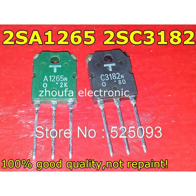 

2SA1265 2SC3182 10PCS A1265 10PCS C3182