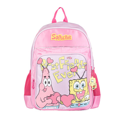 

Dawn M & G stationery sponge baby bag children cartoon large double shoulder bag pink 430mm 310mm QBBN3002