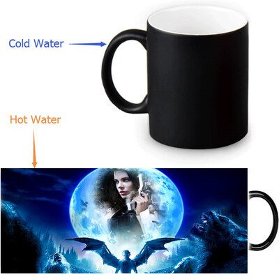 

Underworld 350ml12oz Heat Reveal Mug Color Change Coffee Cup Sensitive Morphing Mugs Magic Mug Milk Tea Cups