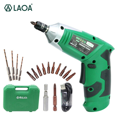 

LAOA LA416336 Cordless Electric Drill with 11 bits