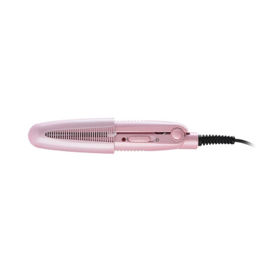 

Netease carefully selected portable ceramic straight plate MINI super light splint straight dual-use hair care cherry blossom powder