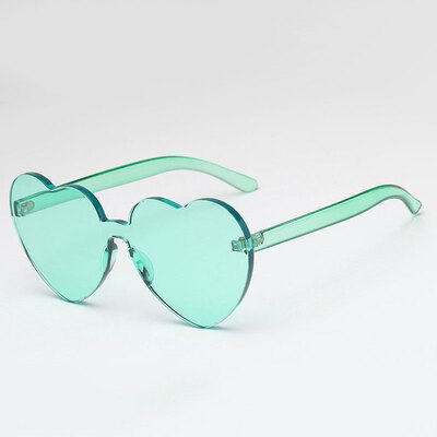 

Солнцезащитные очки нового прибытия красного сердца для женщин 2018 модные новинки без очков солнцезащитные очки конфеты цвет стиль любви розовые очки