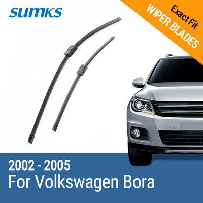 

SUMKS Wiper Blades for Volkswagen Bora 21"&19" Fit Side Pin Arms 2002 2003 2004 2005