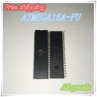 

Free Shipping 2PCS New ATMEGA16a-pu DIP Flash IC