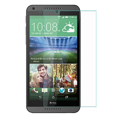 

Buself Tempered Glass Premium Ultra HD Clear/9H Hard/2.5D Curved/Anti-Scratch Screen Protector Guard for HTC Desire 816