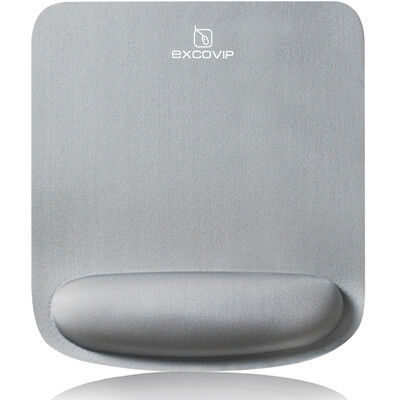 

EXCO mysterious black comfortable business memory cotton mouse pad wristband oversized thickening office game pad Jingdong self-operated BAS1806-01