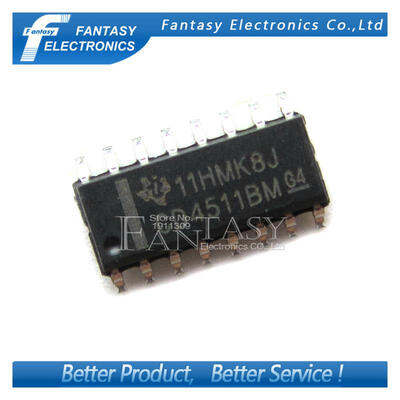 

100PCS CD4511BM SOP16 CD4511BM96 SOP CD4511 SMD new and original IC free shipping