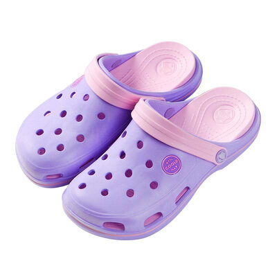 

Cool fun Coqui couple hole shoes garden shoes beach shoes home sandals&slippers purple 39 yards CQ1202