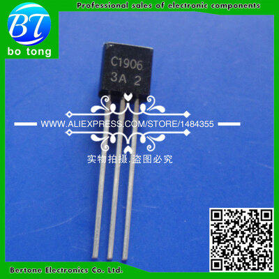 

(1000pcs/lot ) 2SC1906 C1906 1906 Transistor TO-92