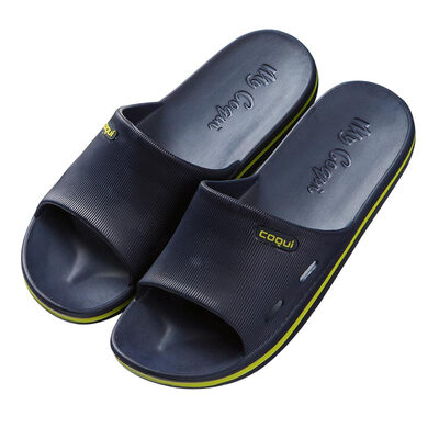 

Cool Fun Coqui Couple Home Slippers Household Bathroom Sandals Dark Blue 4243 CQ7572