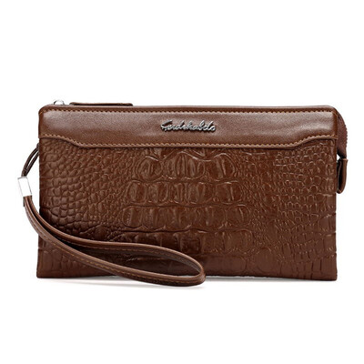 

Mens Brand Wallet Leather Wallet Crocodile Clutch Coin Purse Monederos Carteras Wallet Mens Wallet Mens Tote B-fdk128