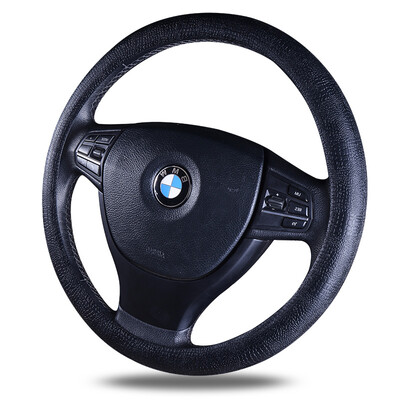 

Antarctic Nanjiren car steering wheel cover silicone steering wheel cover car handle set four seasons universal black