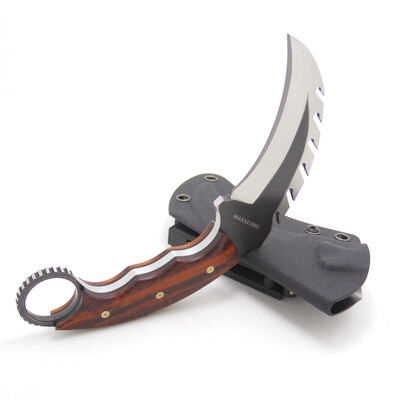 

Masalong Unicorn blackwhite Shuangsha Series Claw knife